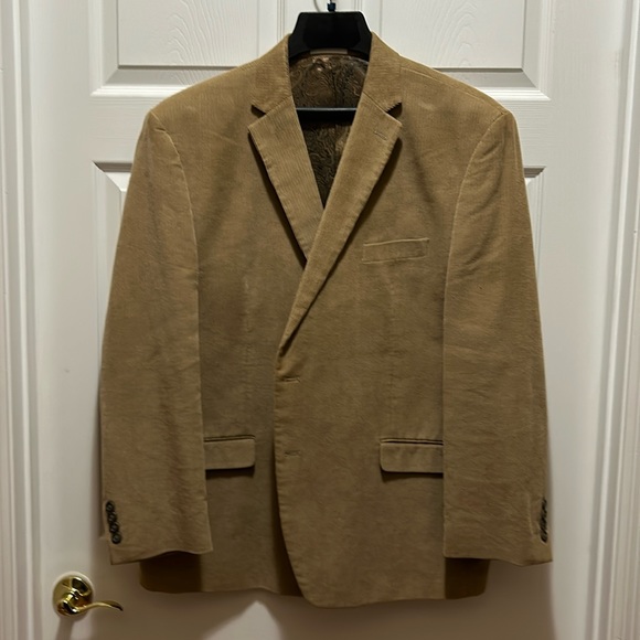 Chaps Blazer Sports Coat Jacket Corduroy Men’s 50R - Picture 2 of 12